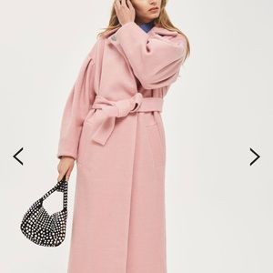 TOPSHOP mutton sleeve coat